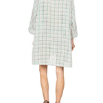 La Vie Ivy Blush Tweed Mini Everyday Dress - Vermillion