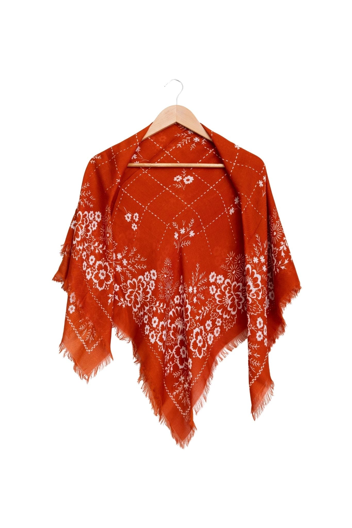 Last Chance Texiles Big Honcho Bandana - Vermillion