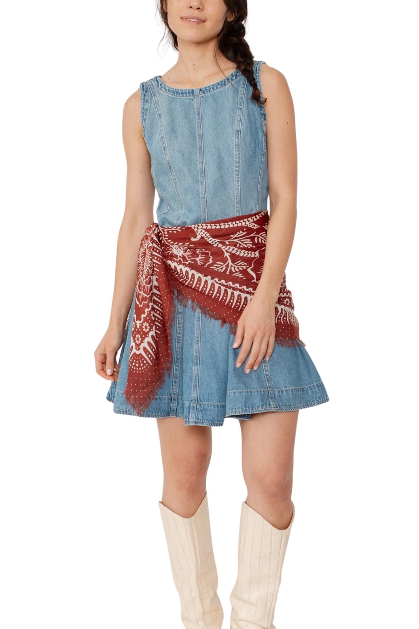Last Chance Textiles Big Honcho Bandana - Vermillion