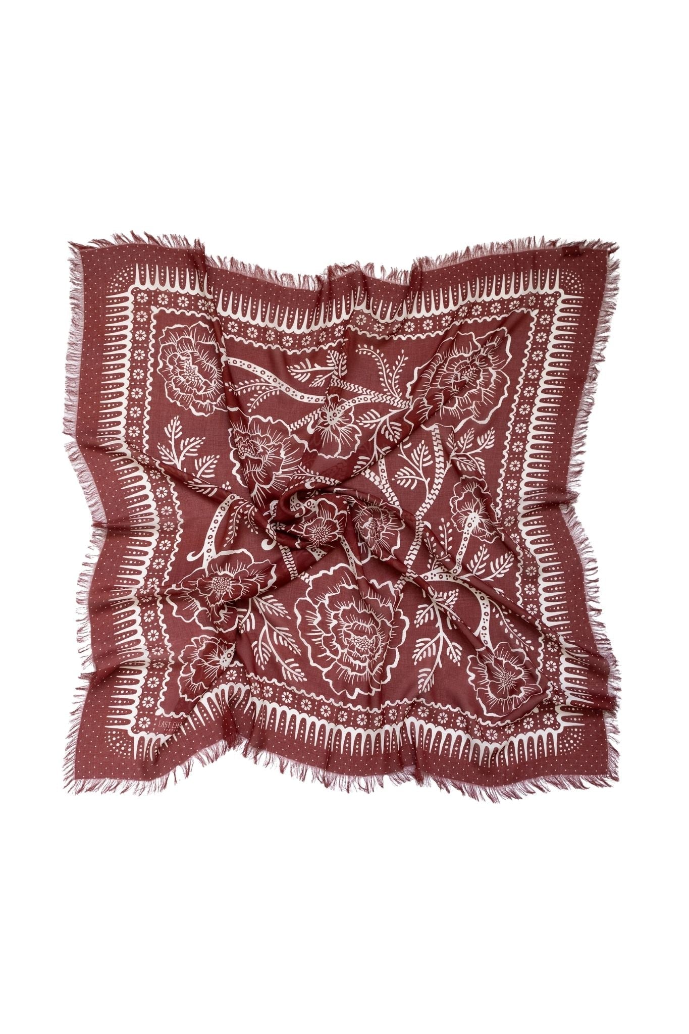 Last Chance Textiles Big Honcho Bandana - Vermillion