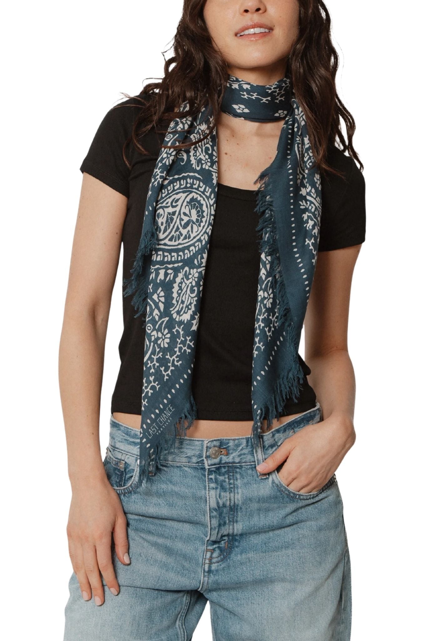 Last Chance Textiles Big Honcho Bandana - Vermillion