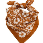 Last Chance Textiles Cotton Aster Bandana - Vermillion