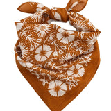 Last Chance Textiles Cotton Aster Bandana - Vermillion