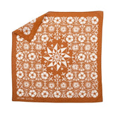 Last Chance Textiles Cotton Aster Bandana - Vermillion