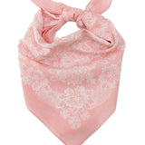 Last Chance Textiles Cotton Blossom Bandana - Vermillion