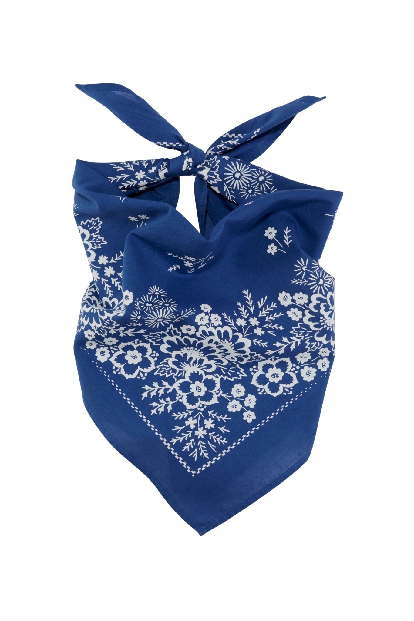 Last Chance Textiles Cotton Field Bandana - Vermillion