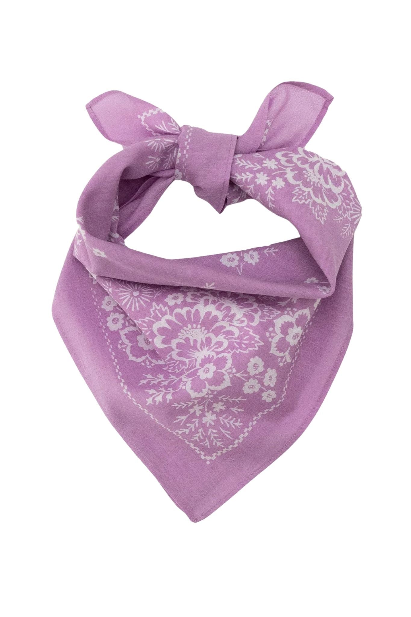 Last Chance Textiles Cotton Field Bandana - Vermillion