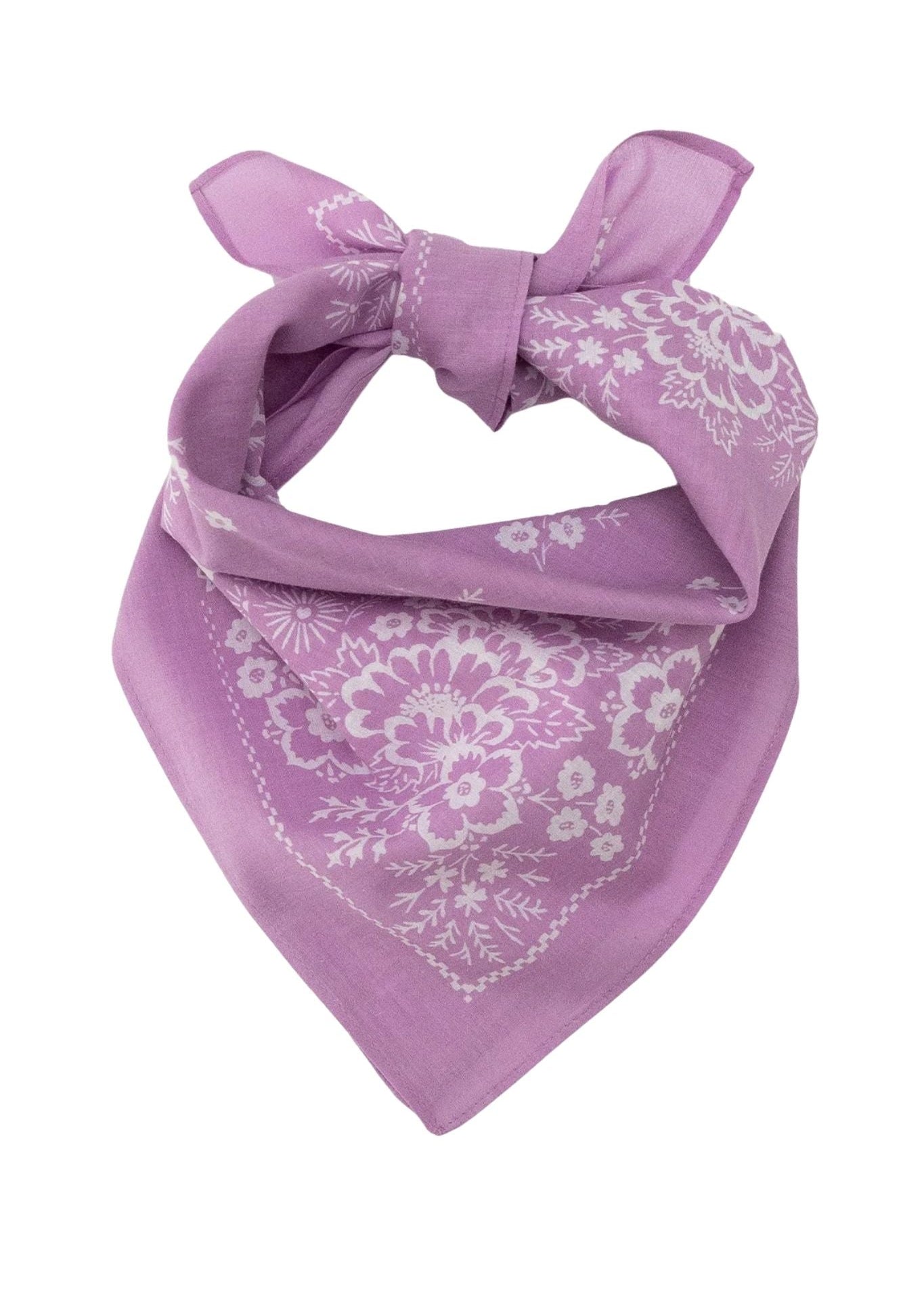 Last Chance Textiles Cotton Field Bandana - Vermillion