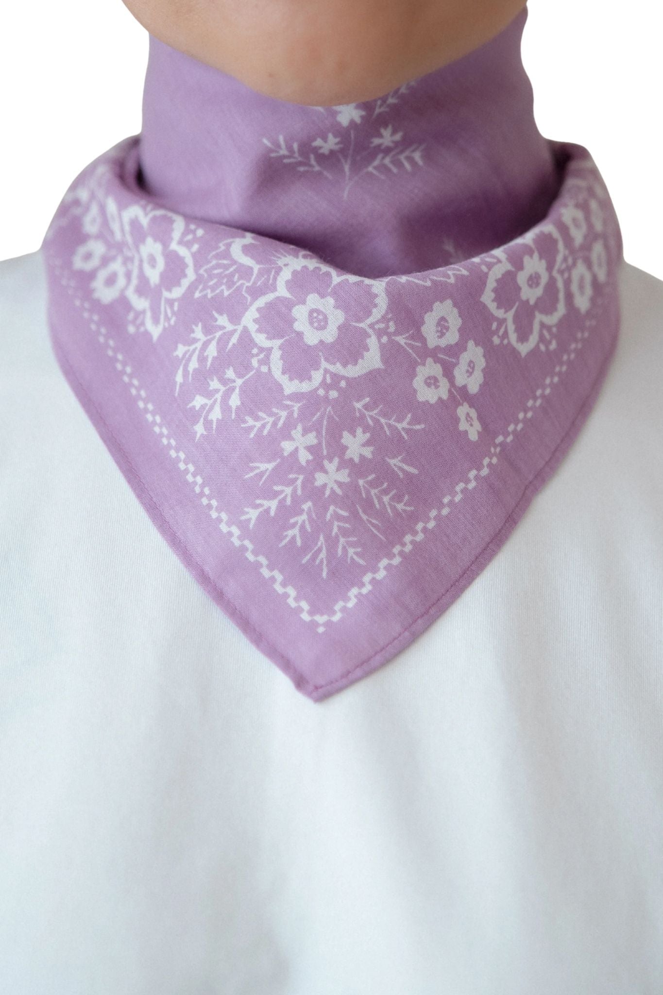 Last Chance Textiles Cotton Field Bandana - Vermillion