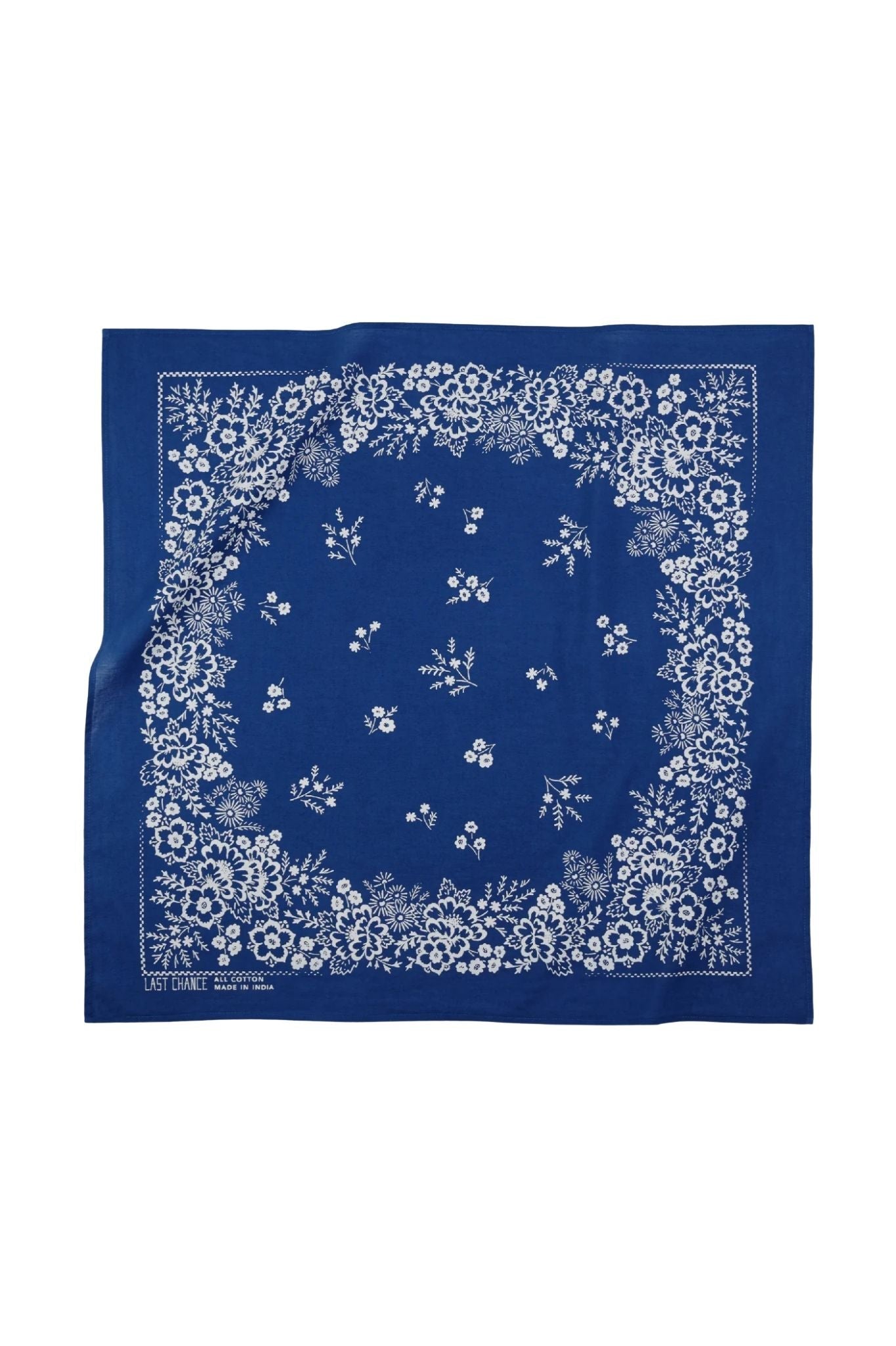 Last Chance Textiles Cotton Field Bandana - Vermillion