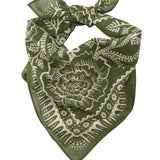 Last Chance Textiles Cotton Ramble Bandana - Vermillion