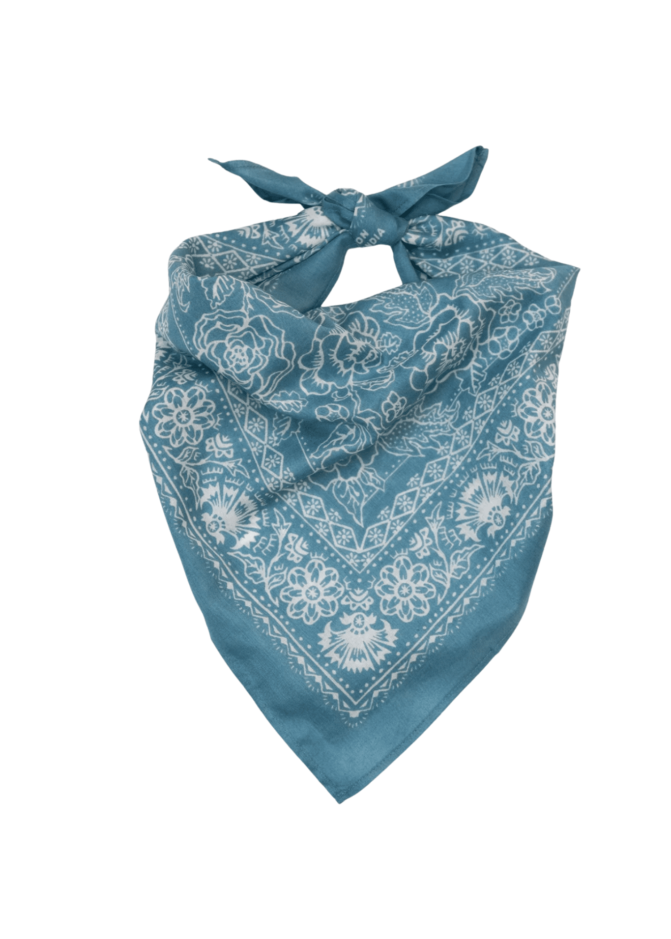 Last Chance Textiles Cotton Rosey Bandana - Vermillion