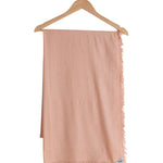 Last Chance Textiles Silk Noil Wrap Scarf - Vermillion