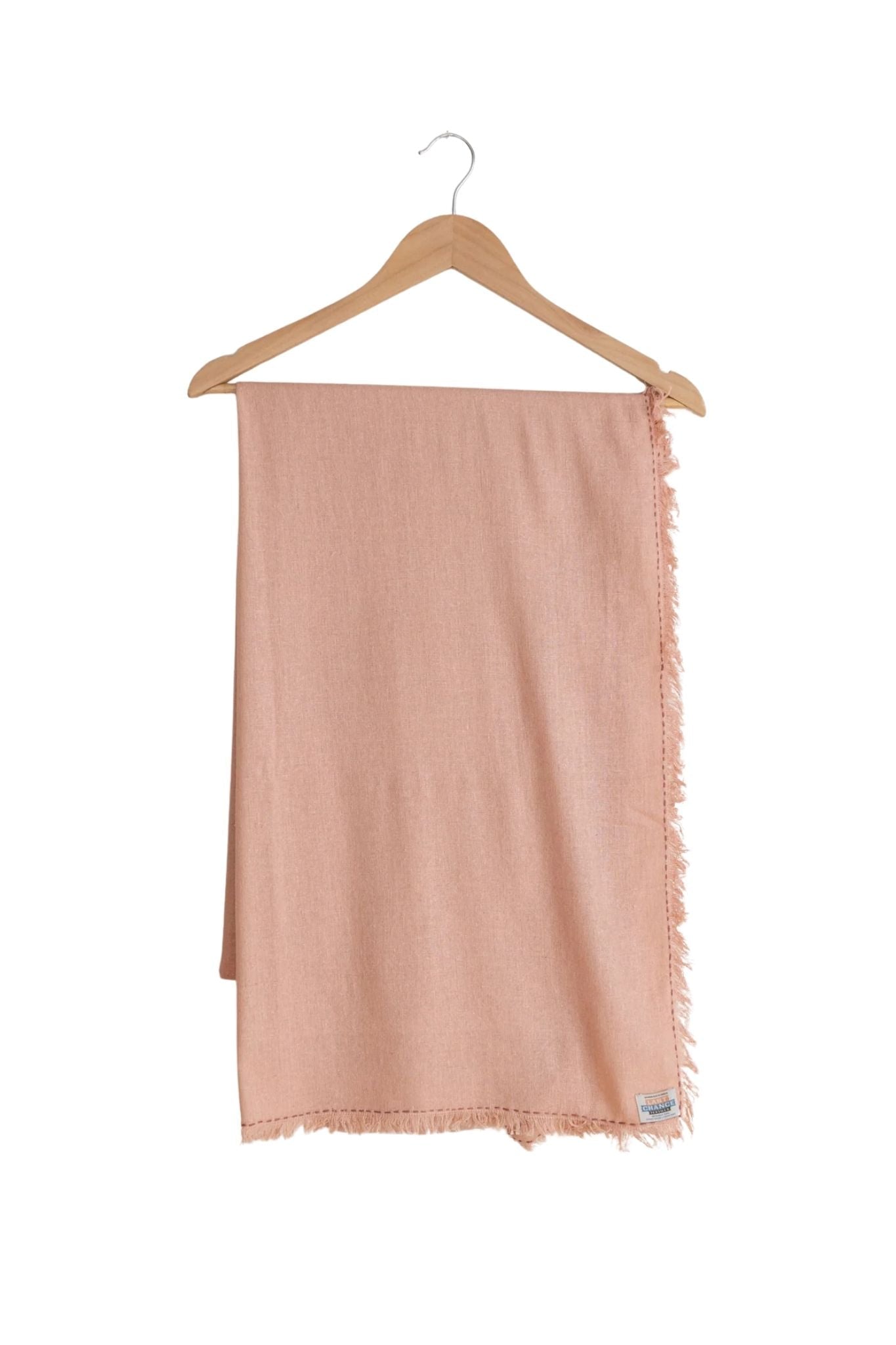 Last Chance Textiles Silk Noil Wrap Scarf - Vermillion