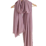 Last Chance Textiles Silk Noil Wrap Scarf - Vermillion