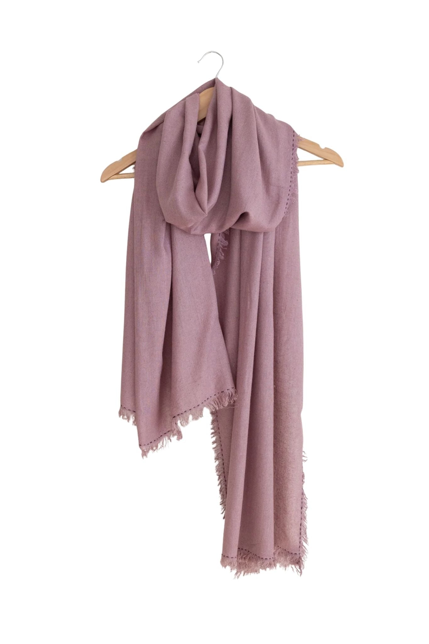 Last Chance Textiles Silk Noil Wrap Scarf - Vermillion