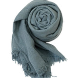 Last Chance Textiles Silk Noil Wrap Scarf - Vermillion