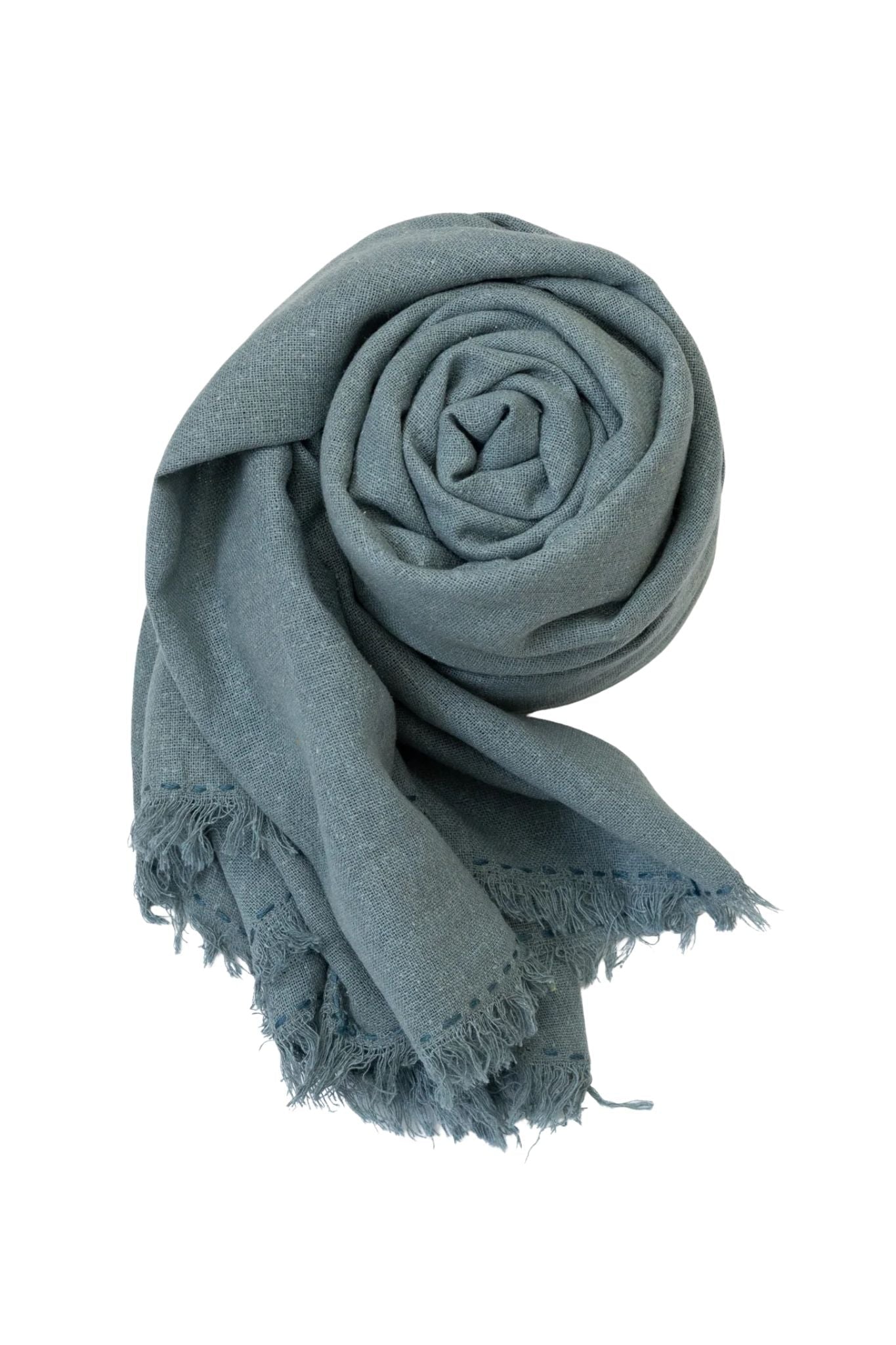 Last Chance Textiles Silk Noil Wrap Scarf - Vermillion