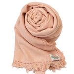 Last Chance Textiles Silk Noil Wrap Scarf - Vermillion