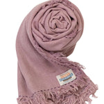 Last Chance Textiles Silk Noil Wrap Scarf - Vermillion