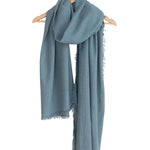 Last Chance Textiles Silk Noil Wrap Scarf - Vermillion