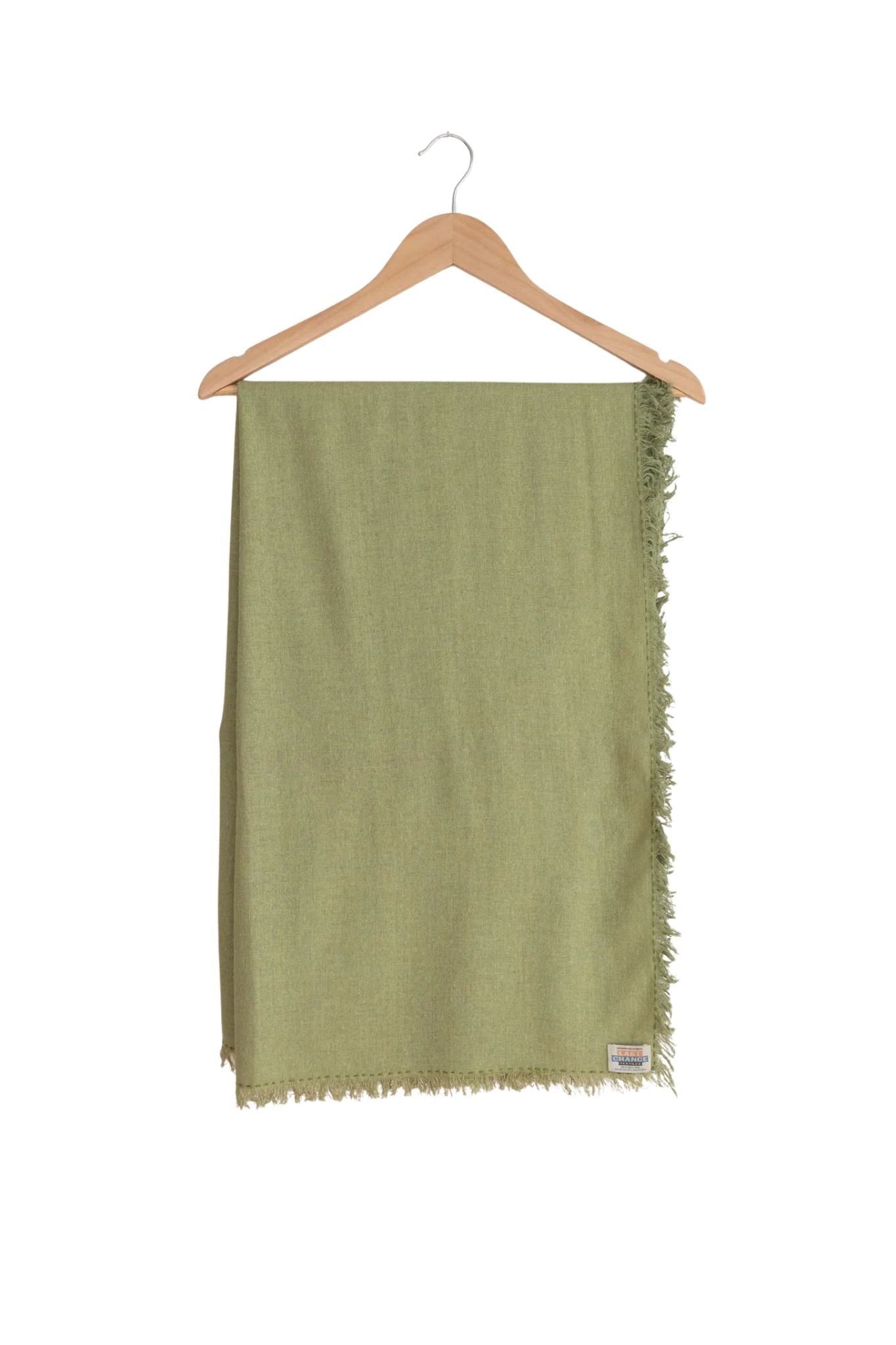 Last Chance Textiles Silk Noil Wrap Scarf - Vermillion