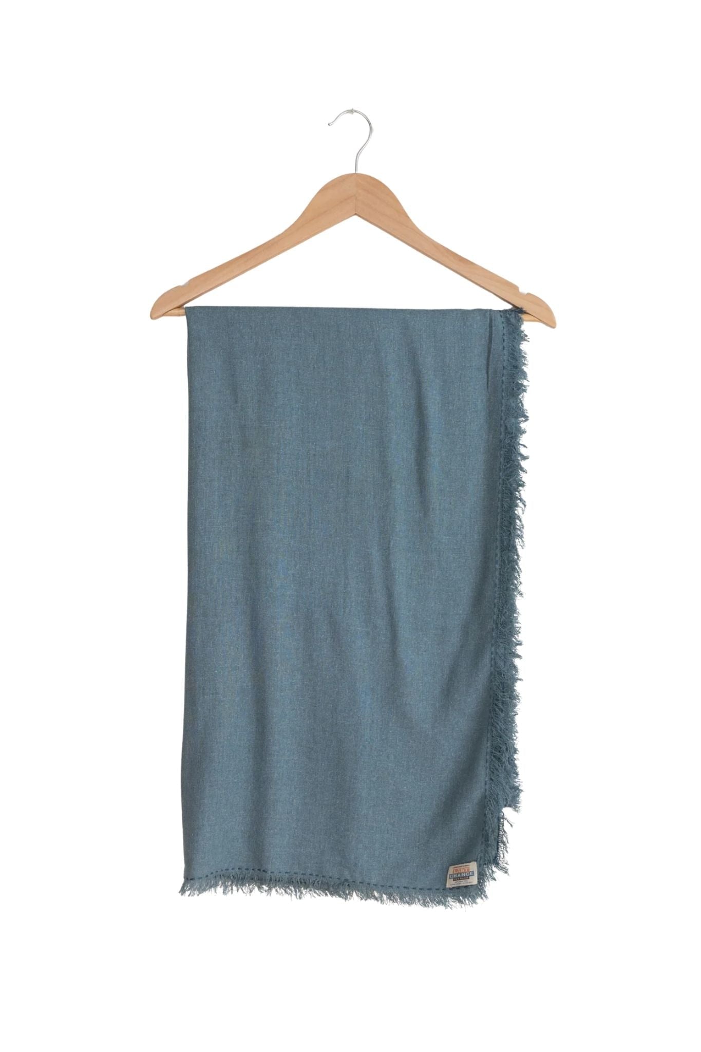 Last Chance Textiles Silk Noil Wrap Scarf - Vermillion