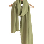 Last Chance Textiles Silk Noil Wrap Scarf - Vermillion