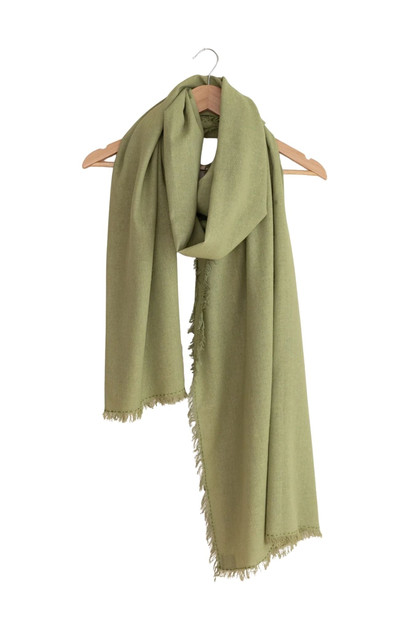 Last Chance Textiles Silk Noil Wrap Scarf - Vermillion