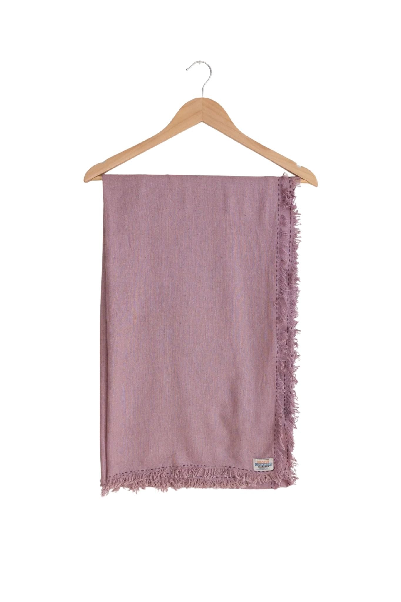 Last Chance Textiles Silk Noil Wrap Scarf - Vermillion