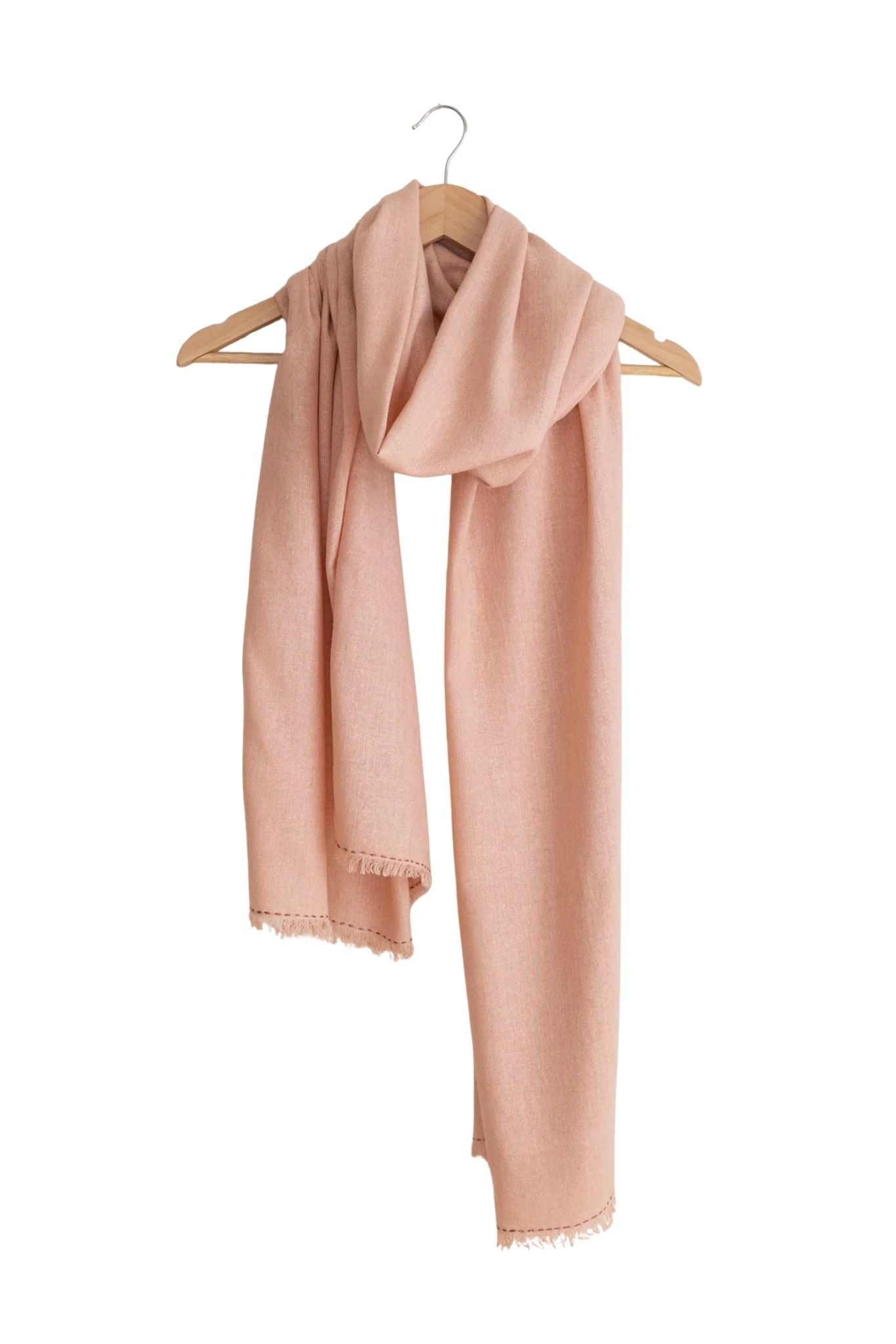 Last Chance Textiles Silk Noil Wrap Scarf - Vermillion