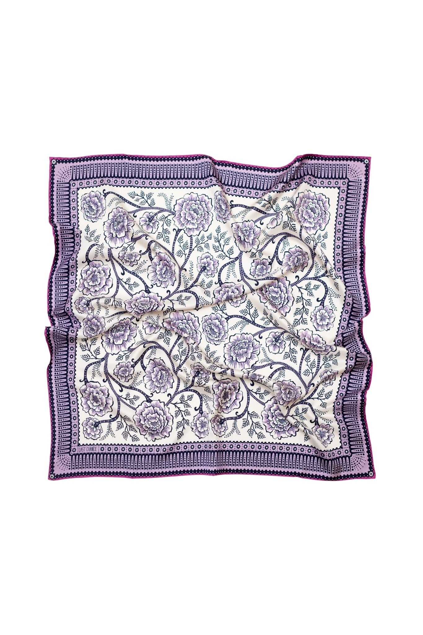 Last Chance Textiles Silk Twill Scarf - Vermillion