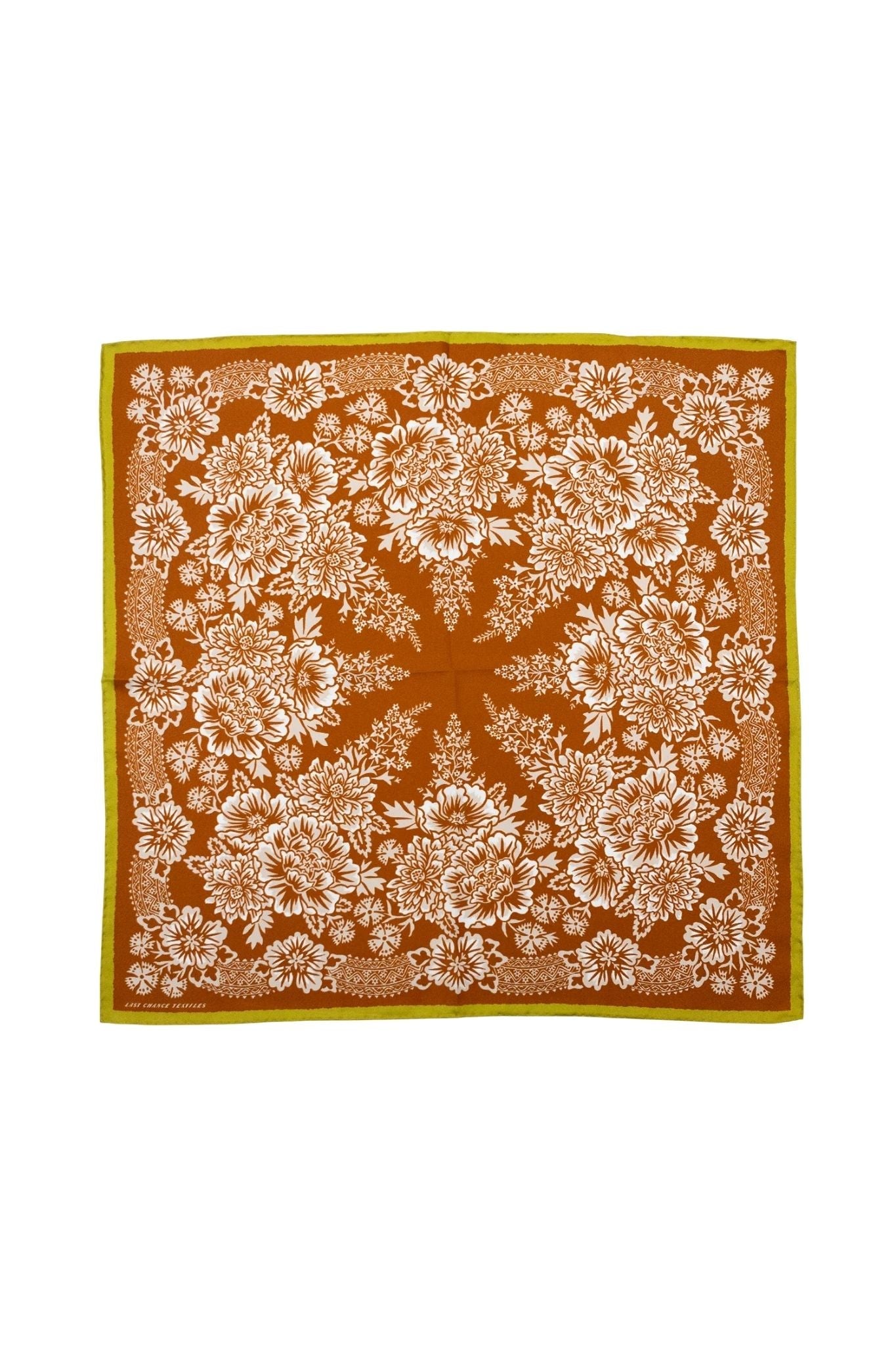 Last Chance Textiles Silk Twill Scarf - Vermillion