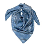 Last Chance Textiles Silk Twill Scarf - Vermillion