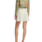 Lela Rose Floral Raffia Jacket Cactus Multi - Vermillion