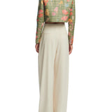 Lela Rose Linen Pant Bone - Vermillion