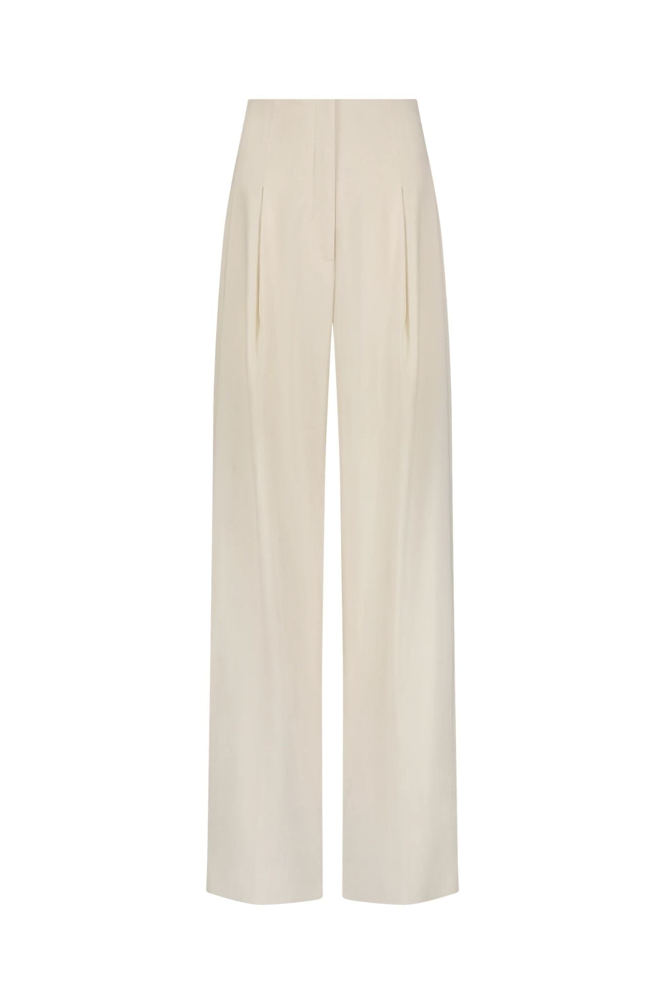 Lela Rose Linen Pant Bone - Vermillion