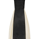 Lela Rose Polka Dot Jacquard Alexis Dress - Vermillion
