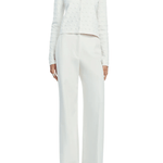 Lela Rose Pucker Dot Knit Cardigan - Vermillion