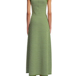 Lela Rose Rose Detail Knit Halter Dress Cactus Multi - Vermillion