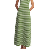 Lela Rose Rose Detail Knit Halter Dress Cactus Multi - Vermillion