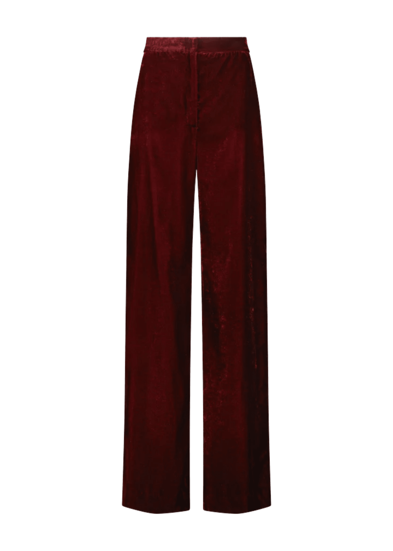 Lela Rose Stretch Cotton Molly Pant - Vermillion