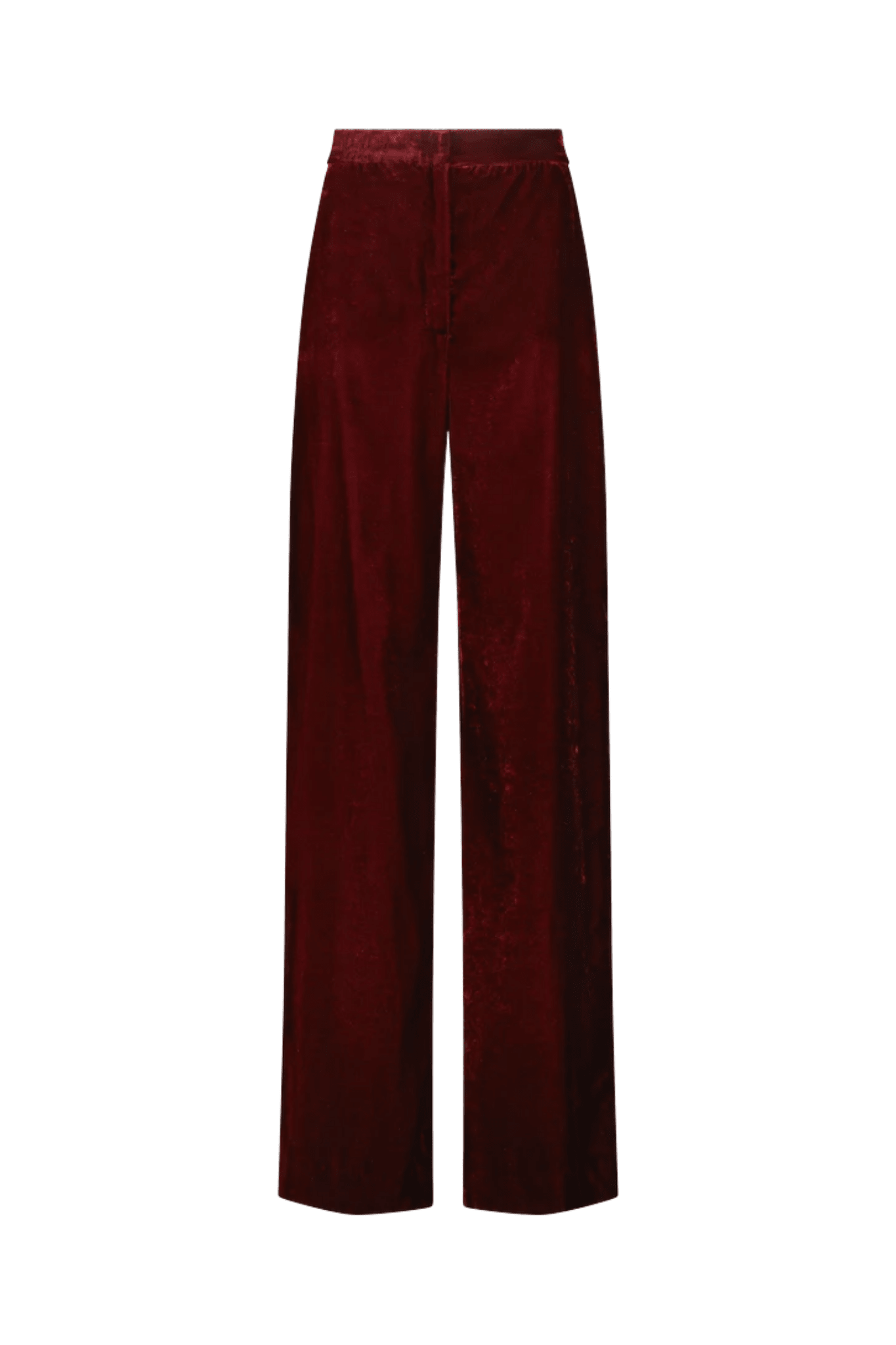 Lela Rose Stretch Cotton Molly Pant - Vermillion
