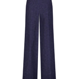 Lela Rose Stretch Denim Pant Midnight - Vermillion