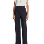 Lela Rose Stretch Denim Pant Midnight - Vermillion