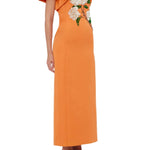 Leo Lin Lucinda Embellished Maxi Dress - Vermillion