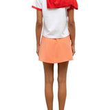 Leset Arielle Mini Skirt - Vermillion