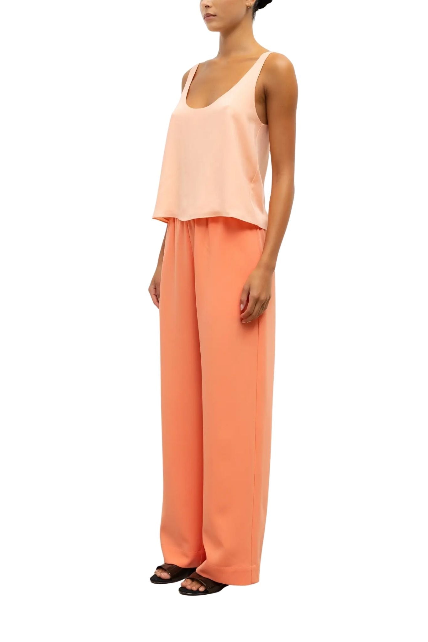 Leset Arielle Pocket Pant - Vermillion
