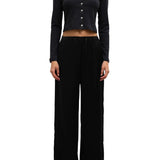 LeSet Barb Wide Leg Pant - Vermillion