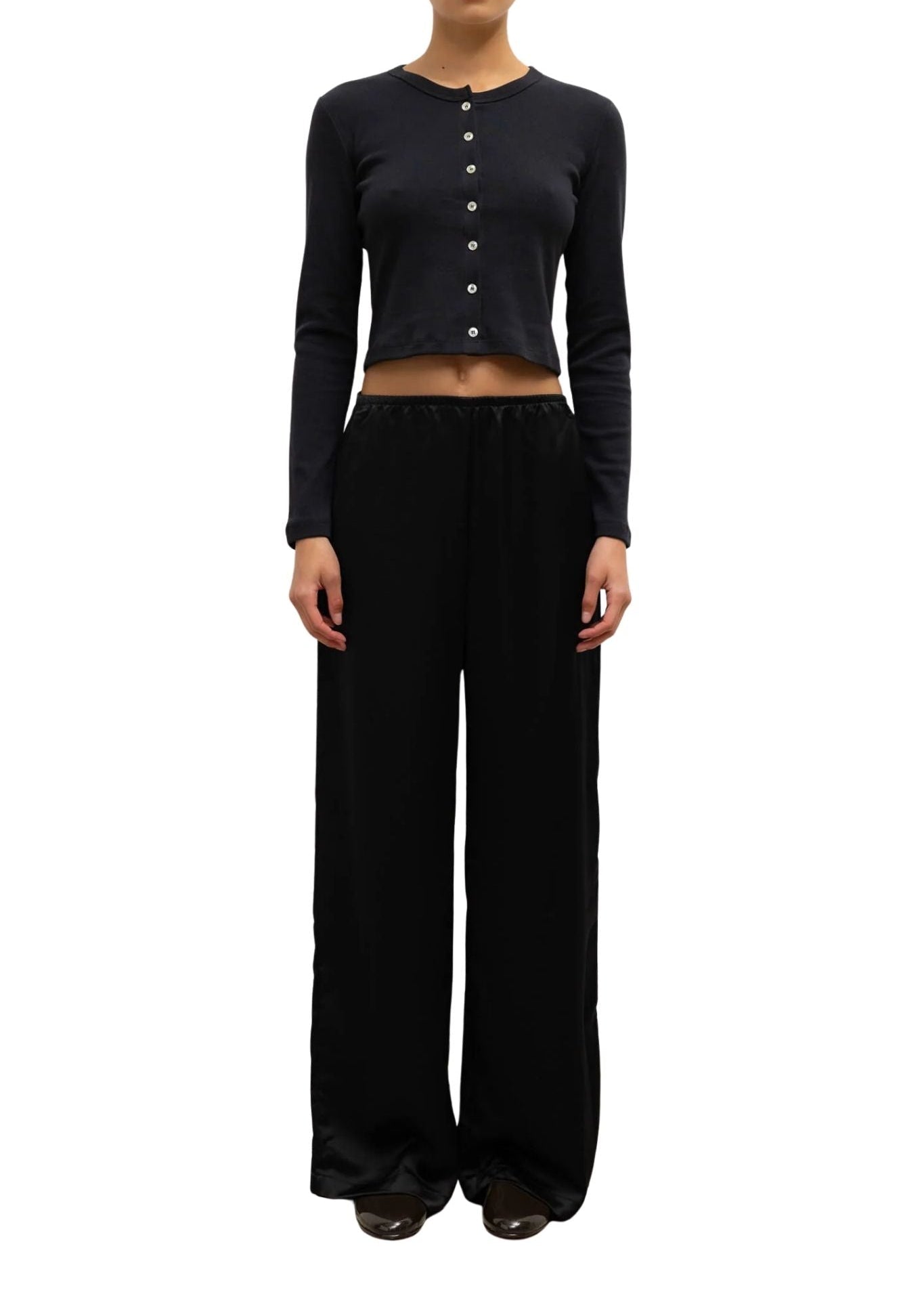 LeSet Barb Wide Leg Pant - Vermillion